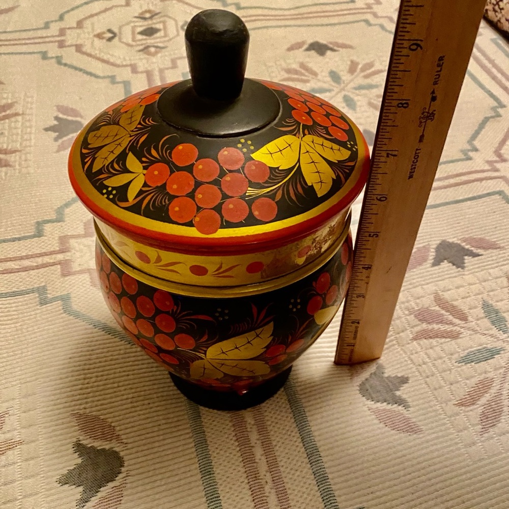 Vase with cover